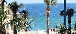 View of Beach across the street