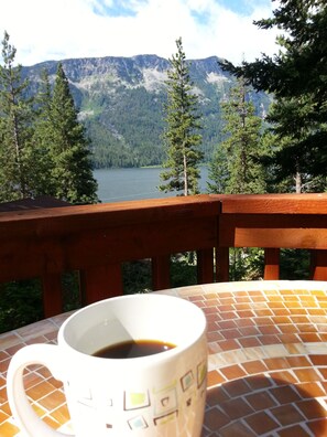 Perfect place for morning coffee.