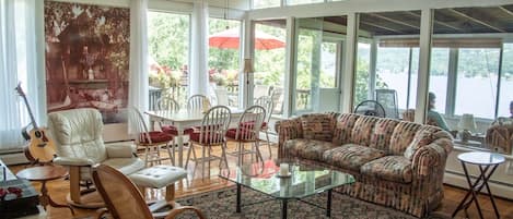 Main living/dining room area