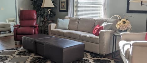 Relax in your spacious home and kick back in comfort.