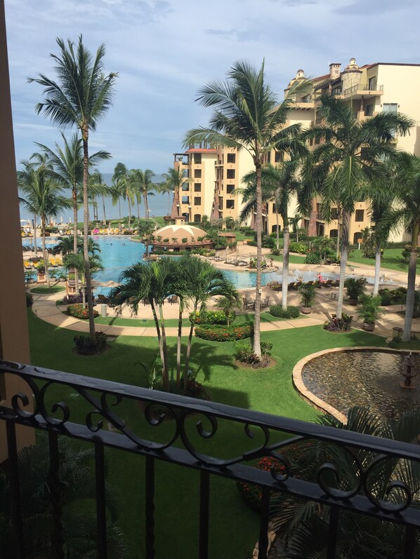 View from the balcony