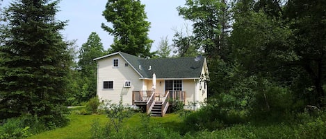 View of the cottage from the rear