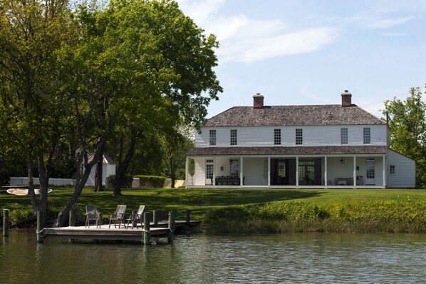 Exterior Rear of House and Dock