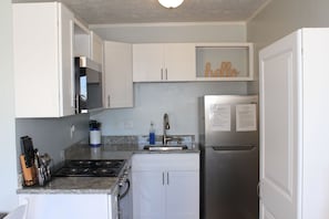 Newly renovated kitchen