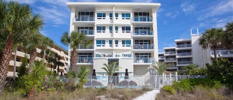 Beach front condo complex