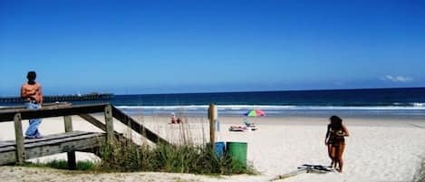 OUR BEACH ENTRANCE 200 ft away