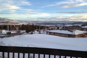 View from the deck in winter.