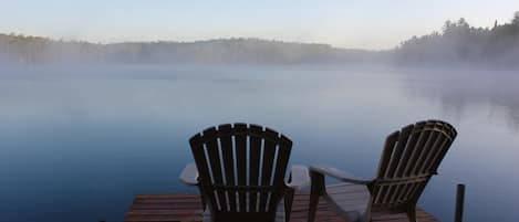 Morning on the lake