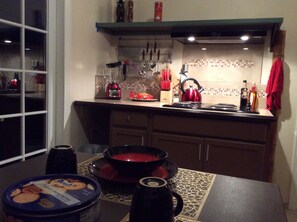 Enjoy a cup of Coffee in your private kitchen.
