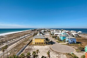 Looking west down Santa Rosa Island where you will enjoy beautiful sunsets!
