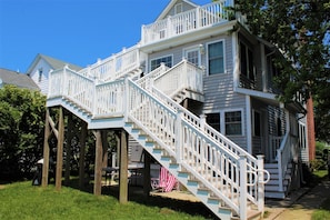 Back of the house - Large Deck on top level
