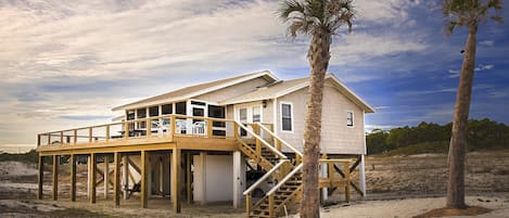 New large deck & stairs, complete renovation on the inside as well