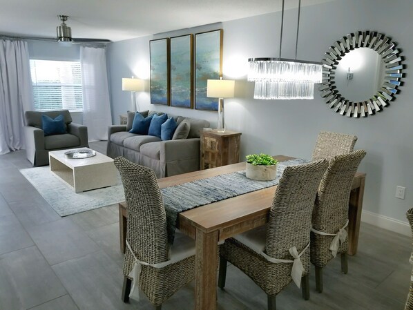 Dining Room and family room area