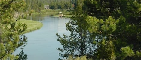 View of Mount Bachelor from the house