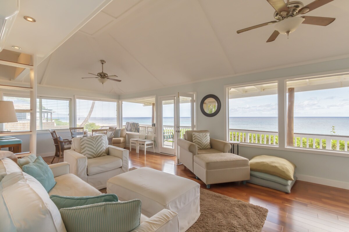 Beachfront Home at the world famous Banzai Pipeline