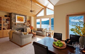 Living room and Dining area