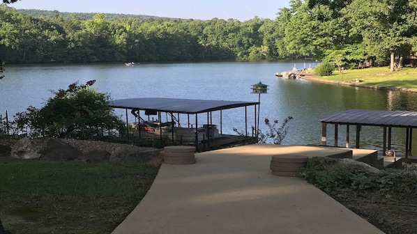 view from back patio