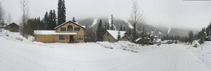 So very private, note the ravine to the left of the property.