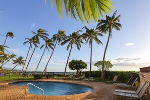 Pool - Pool has beautiful sweeping views of the Pacific ocean