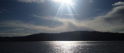 Spectacular View of Sooke Basin - from the edge of our deck.