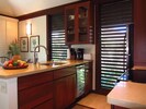 3 walls of plantations shutters throughout unit allow for hawaiian breezes!