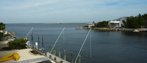 Beautiful View of the Bay from the Deck!