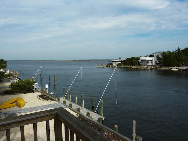 Beautiful View of the Bay from the Deck!