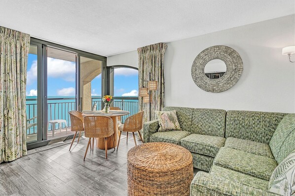 Our oceanfront condo is within Beach Cove Resort.  It's on the 10th floor.