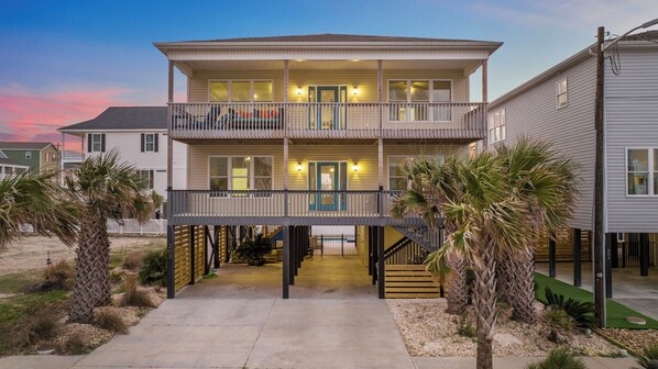 Don't be fooled by smaller homes with 8 bedrooms crammed into 2,000 square feet or less. You will have plenty of space to enjoy in this 3,700 square foot mansion.  

Parking for 6 cars. 