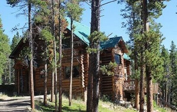 Beautiful full log home