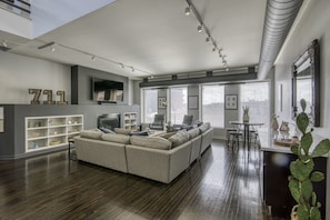 Downstairs living room