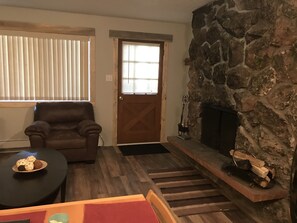 Nice fireplace