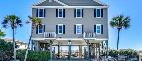 Doctor's Orders & Doctor's Rx, our 
12 bedroom/12 bath oceanfront duplex 