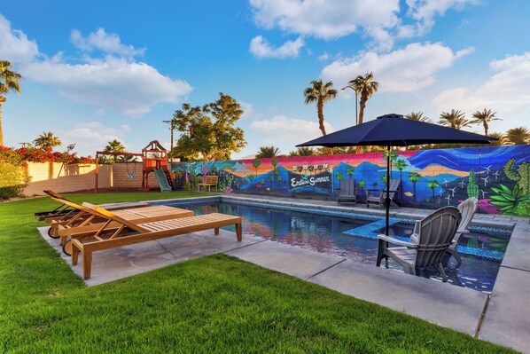 Welcome to Endless Summer House—a relaxing family oasis in greater Palm Springs!