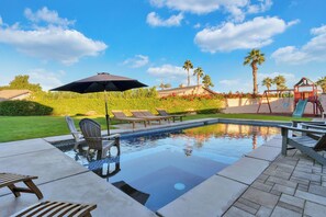 Hot tub heat is included in nightly rate. Pool can be heated for an extra fee.
