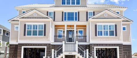 Street View of Oceanfront Home