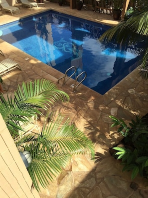 private  pool for guests