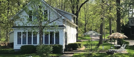 Our Lake House viewed from the Dock