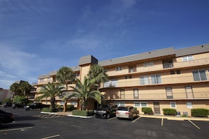 Side of building facing the street