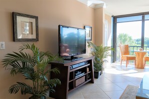 Flat Screen TV and Sound System