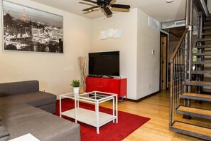 Living Room That Transforms...