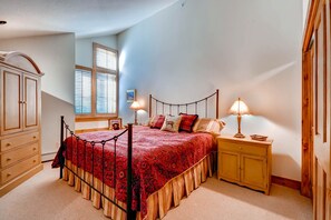 King Bed in Master Bedroom