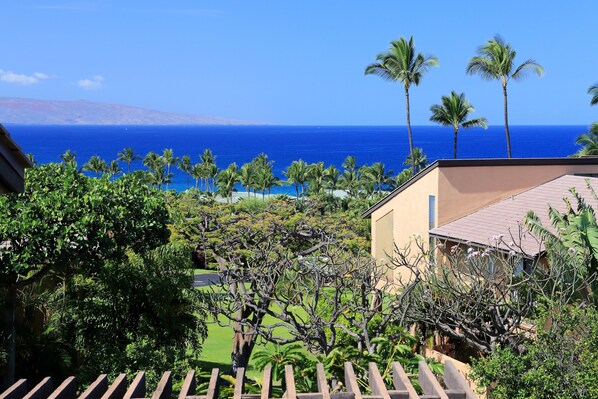 View from upstairs master bedroom lanai