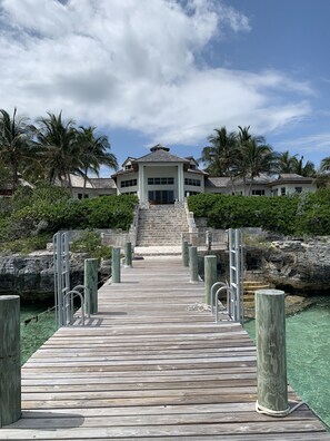Dock View of Villa
