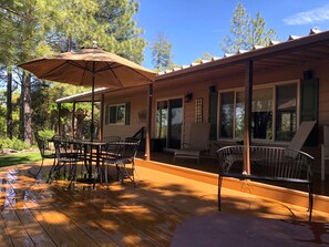 Deck from the hot-tub
