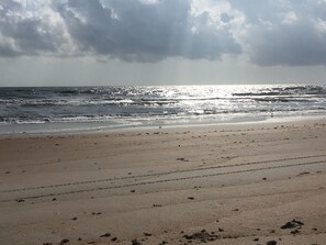 Private beach