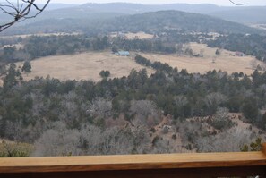 View from upper private deck