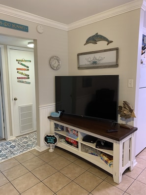 New January 2021 - 55" Smart TV in Living Area