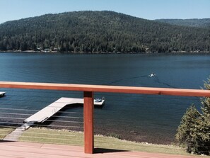 A floating jetski dock has also been installed to the dock.