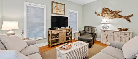 Living room with comfortable seating